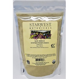 Starwest Botanicals Organic Oatstraw Powder, 4 Ounces