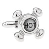 Faucet Cufflinks Hot Cold Taps for Plumber Plumbers Cuff Links