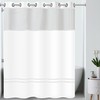 Hookless It's A Snap! Escape Shower Curtain, 3-in-1 Shower Curtain