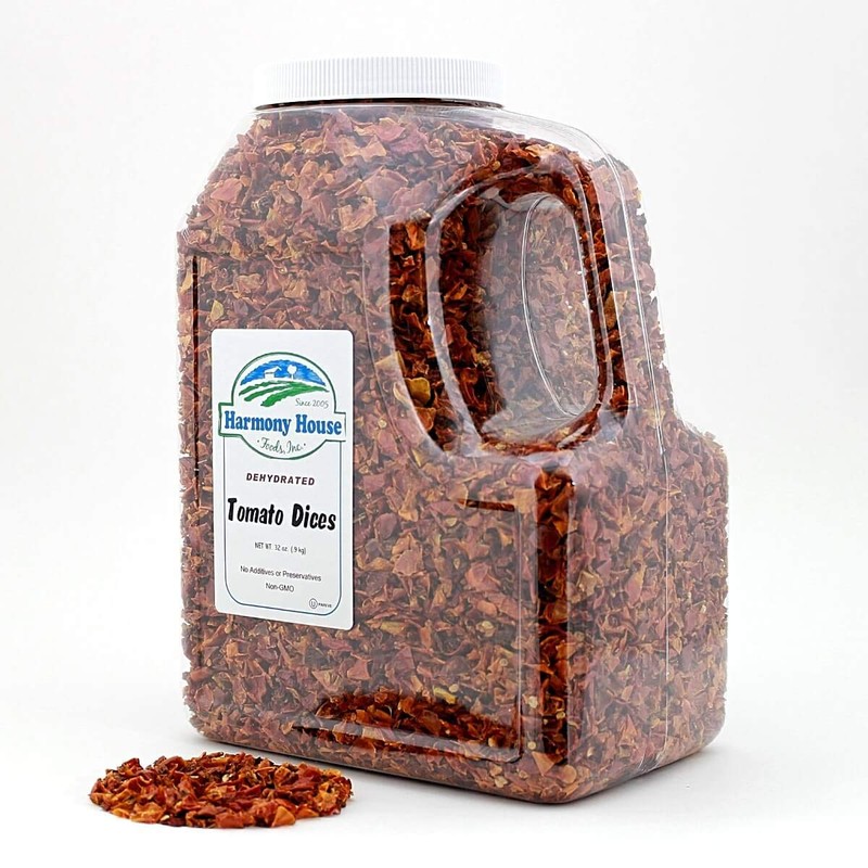 Harmony House Foods, Dehydrated Tomatoes (34 oz, Gallon Size Jug)