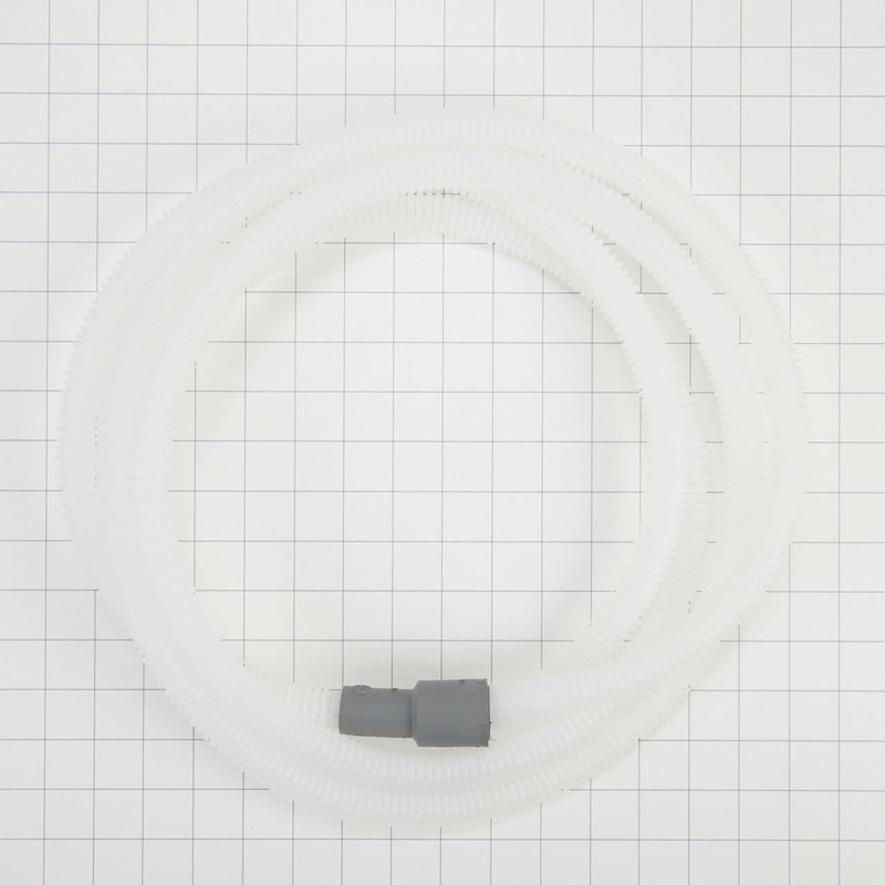 Whirlpool 3385556 Genuine OEM Tall Tub Drain Hose Extension For