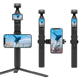 Smatree Portable Stand Handheld Smartphone Stand Mount Pocket Stand Kit for Osmo Pocket 3 with Tripod