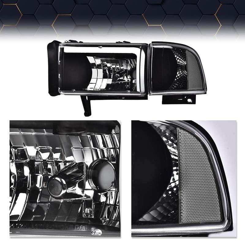 PIT66 LED Headlights Left & Right Side Compatible with 1994-2002