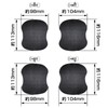 Kashimura NSK-TY006 Anti-Scratch Magnetic Sheet, Black Carbon Style Design, Peel
