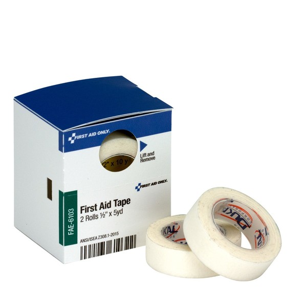 First Aid Only - FAOFAE6103 FAE-6103 SmartCompliance Refill 1/2 x 5 Yard First Aid Tape, 2 Count