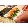BambooMN 10.6" Hangiri Oke Sushi Rice Cooling Bowl/Tub with 5