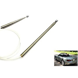 Electric Antenna Power Antenna Mast Radio OEM Replacement Tooth Cable for 1998-05 MX-5 NB MK II Miata Roadster