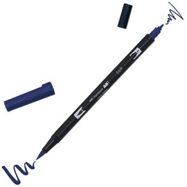Tombow Dual Brush Blue Violet 569 Jet Blue