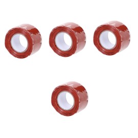 MAGICLULU 4pcs Flex Rubberized Tape Leak Seal Duct Tape for Pipe Repair Flexible Rubber Seal for Home Repairs and Outdoor Use
