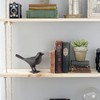MOLIGOU Cast Iron Bird Figurine, Bird Statues Home Decor, Decorative