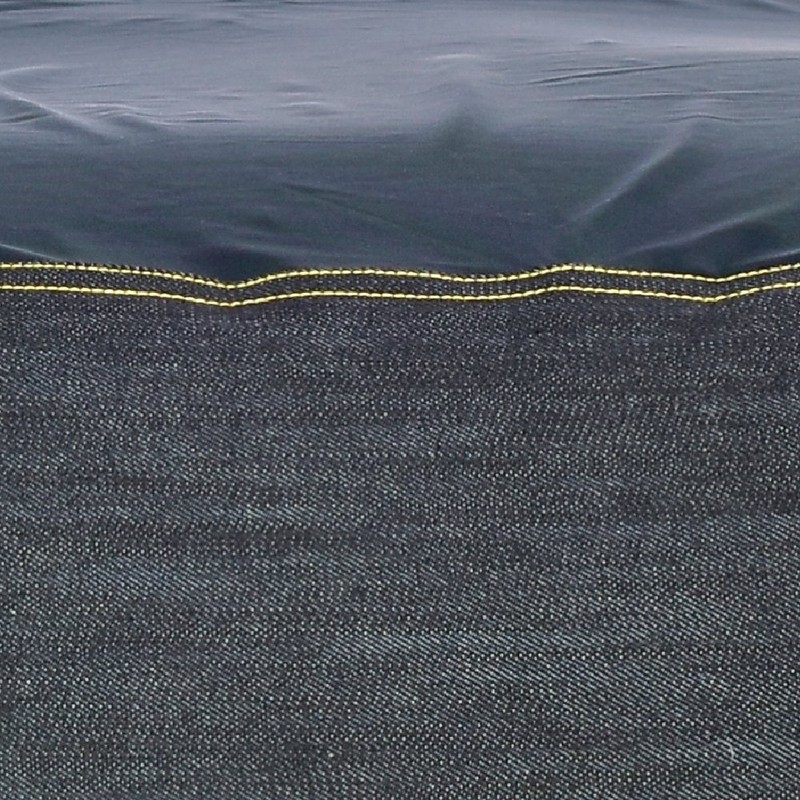 Flex Sale PCM-6515DMC Bead Cushion Cover Single Item Denim Cube