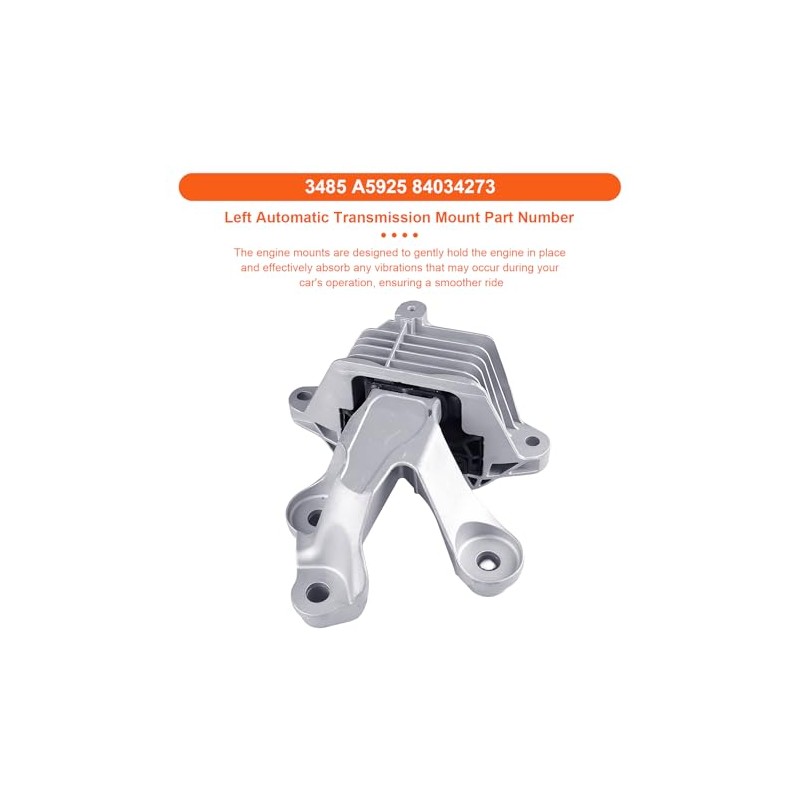 Soporte de motor compatible con Malibu 2016-2018 L4 1.5L, repuesto
