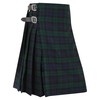 Magnificent Sport Men’s Scottish Black Watch Tartan Kilt 5 Yard