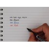 uni-ball 153486289 UB-150 Eye Micro Rollerball Pens, Black/Blue/Red Uni Super