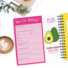 My 9 Month Journey Pregnancy Journal and Baby Memory Book - Baby Scrapbook and Photo Album - Pregnancy Journals for First Time Moms - Pregnancy Journal Memory Book