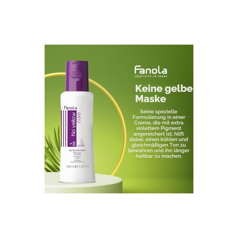 Fanola No Yellow Mask, 100 ml Banana