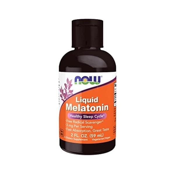 NOW Foods NOW Foods Supplements, Liquid Melatonin, 3 mg Per