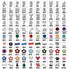 BG247 Floating Locket Charms (Choice of 10)