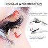 XFSRG Leichtes Magnetisches Wimpern Set 6 Paare Magnet Wimpern mit
