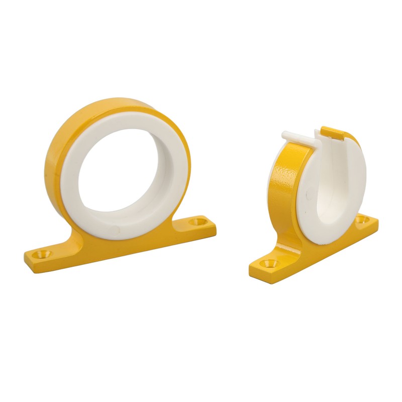 2 Pcs Fishing Rod Holder Horizontal Vertical Aluminium Boat Mounted