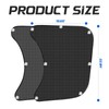 Pacify 2 Pcs Semi Truck Window Shades with Suction Cups