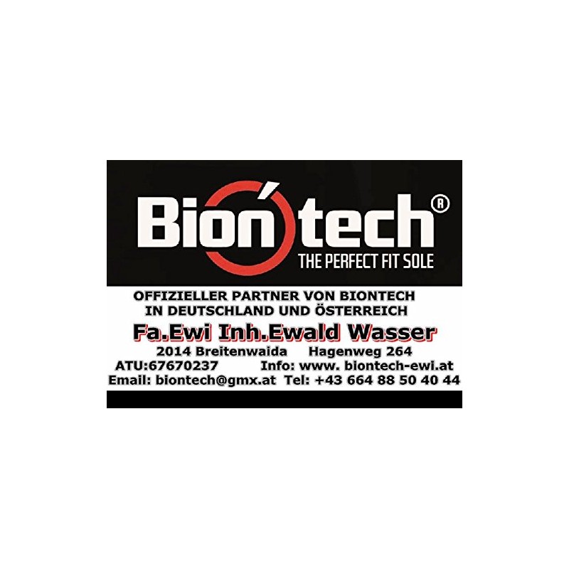 Insole BionTech® Insole Arch Support Reduce joint pain, Anti-Bacterial, Anti-Static,