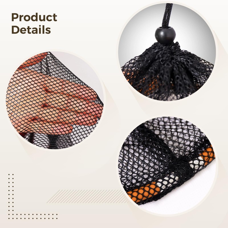 Varku Foldable Fishing Net Basket, Mesh Fish Keeper with Floating