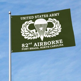 US Army 82nd Airborne Fort Bragg North Carolina Outdoor Flag Home Garden Flag Banner Breeze Flag USA Flag Decorative Flag 3x5 Ft Flag