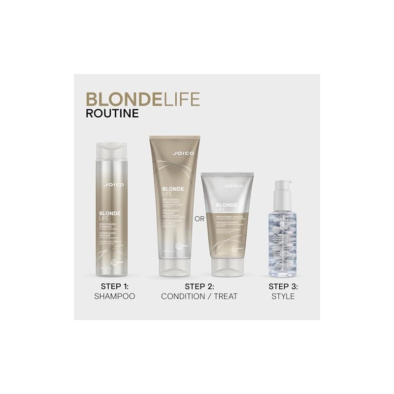 Joico Blonde Life Brilliant Glow Brightening Oil, 3.4-Ounce