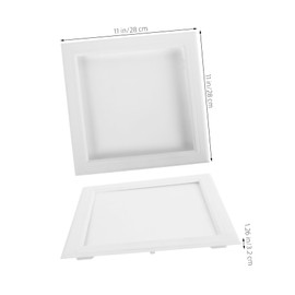 NUOLUX Ceiling Inspection Door Repair Access Panel Home Access Panel Metal Access Door Air Conditioner Access Panel Cover Electrical Access Panel Drywall Access Door White