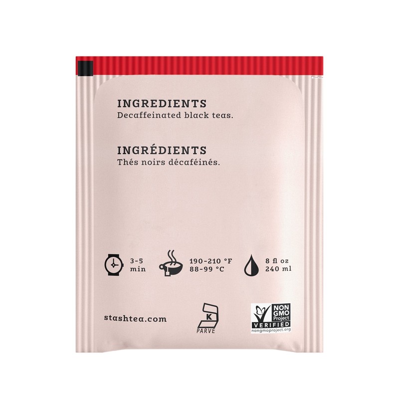 Stash Tea Decaf English Breakfast Black Tea - Decaf, Non-GMO