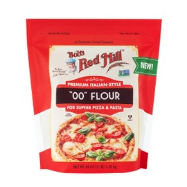 Bob's Red Mill 00 Flour Premium Italian-Style, 48oz (Pack of 1) - Non GMO, Vegan, Kosher