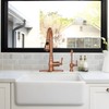 Copper Kitchen Water Filter Faucet, Brass Body 100% Lead-Free Drinking