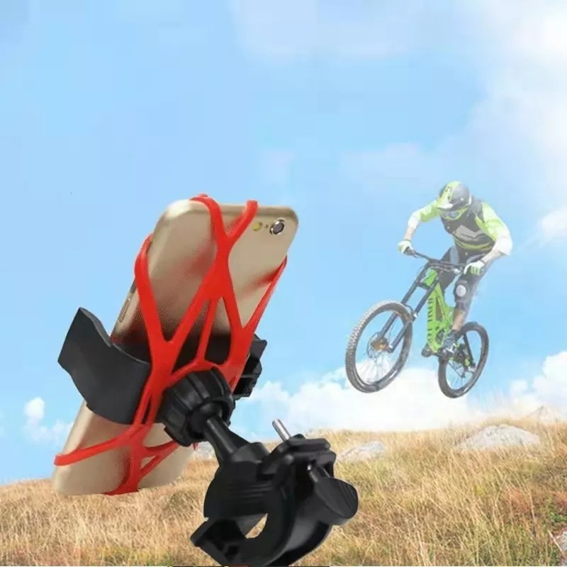 Mayoreo 20pz Soporte Porta Celular Con Liga Motocicleta Bici