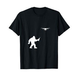 Bigfoot Drone Pilot Drone Gift Pilot Flying T-Shirt