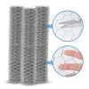 Chicken Wire Fencing Mesh Outdoor Anti-Rust Hexagonal Galvanized Mesh, Garden