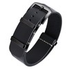 BINLUN Leather Watch Band Crazy Horse Oiled Leather Watch Straps