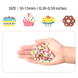 300 Pieces Mini Cupcake Eeasers for Kids Bulk, Mini Cute Kids Pencil Erasers Assortment Novelty Eeasers for Party Favor, Home School Work Rewards and Gift Filling (Cupcake)
