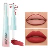 Sacelady Labial Y Delineador 2 En 1 Mate Suave No