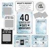 Date Adventures Scratch Off Couple Games for Anniversary, Engagement, Wedding
