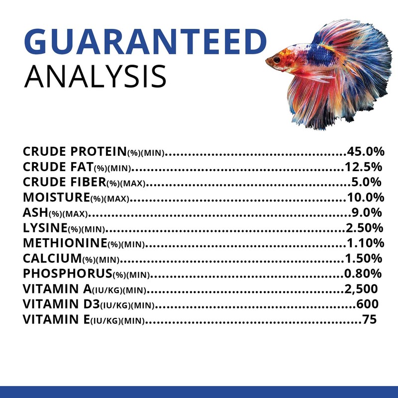 Fluval Bug Bites Betta Fish Food, Granules for Small to