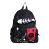 Lost Queen Kitty Speaker Backpack - Black/White/One Size