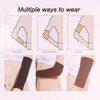 Zpeiran 2 Pairs Tattoo Cover Up Sleeves for Forearm,Forearm Compression