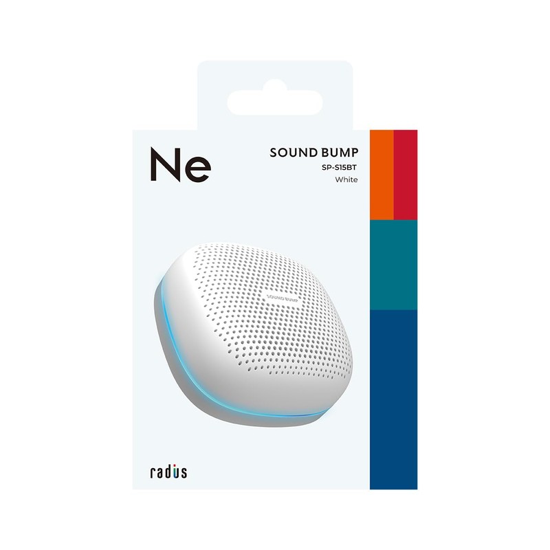 Radius SOUND BUMP: Portable Bluetooth Speaker, Supports TF Card/Wide FM