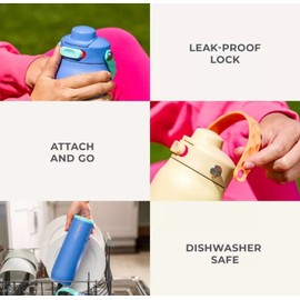 Reduce 🌺 Reduce 26oz Stainless Steel Aura Water Bottle Dragon Fruit: Insulated🆕