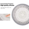 Rain Shower Head, 8" inch Round LED Shower with 3