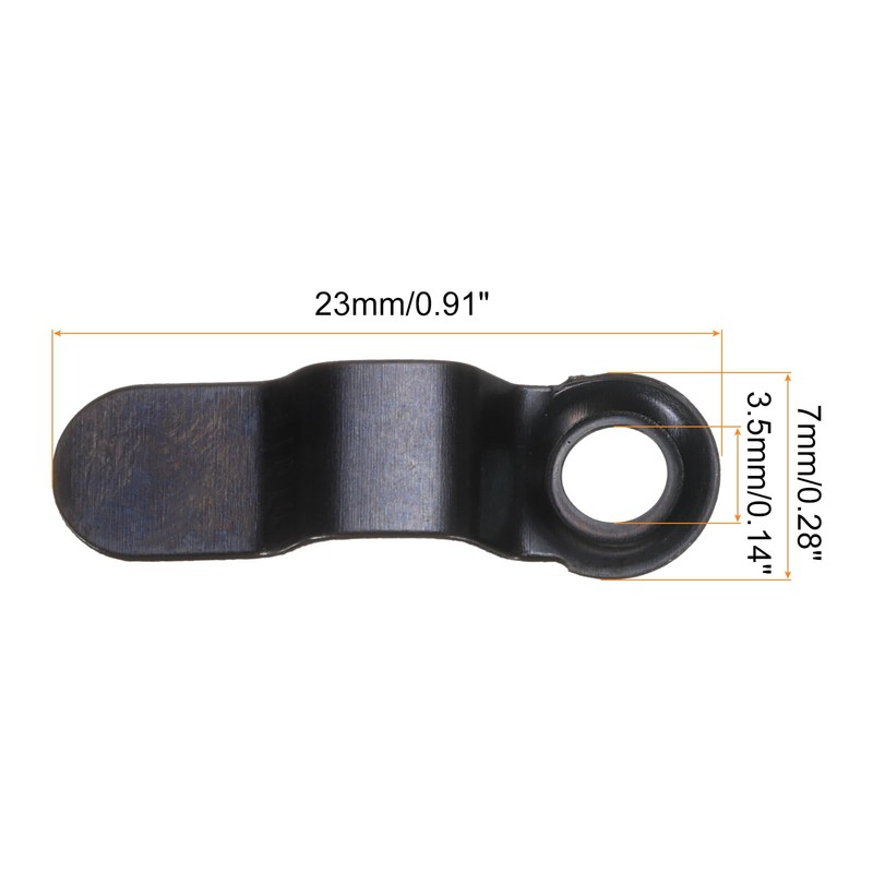 sourcing map 50Pcs Picture Frame Turn Button Length 23mm Width