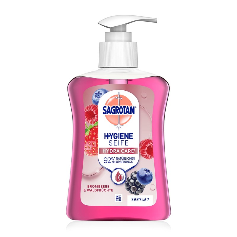 Sagrotan Hand Soap Blackberry and Forest Fruits – Hygienic Liquid