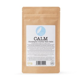 Corinne Taylor | Calm Himalayan Bath Salts | Patchouli, Lavender & Frankincense | for Relaxation & Stress Relief | Organic & Natural | 75g