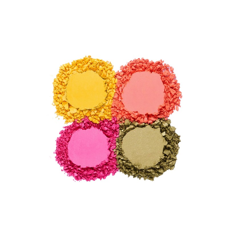 Flormar Colour Eyeshadow Palette Fine Texture & Mat/Shimmer 4 Eyeshadow
